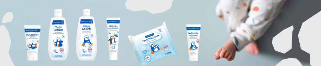 PAEDIPROTECT Hautpflege für Babys, Kinder und alle mit sensibler Haut.
