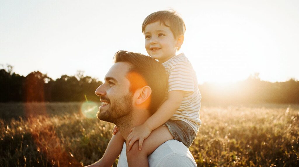Sonneneinstrahlung auf eine Flüssigkeit in einer Flasche.