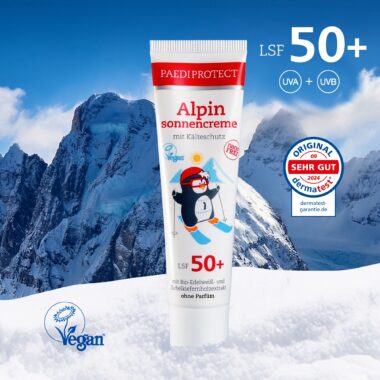 PAEDIPROTECT Alpinsonnencreme für Kälte- und Sonnenschutz im Skiurlaub