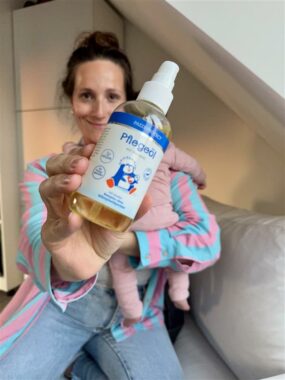 Auswahl an sanften PAEDIPROTECT Pflegeprodukten für die Kinderhaut