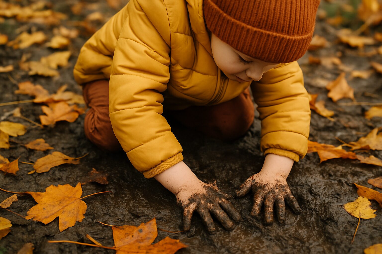 Trockene und rissige Kinderhände im Herbst - Vorbeugung und Pflege