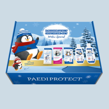 PAEDIPROTECT Winter Hautpflege Set gegen trockene Heizungsluft