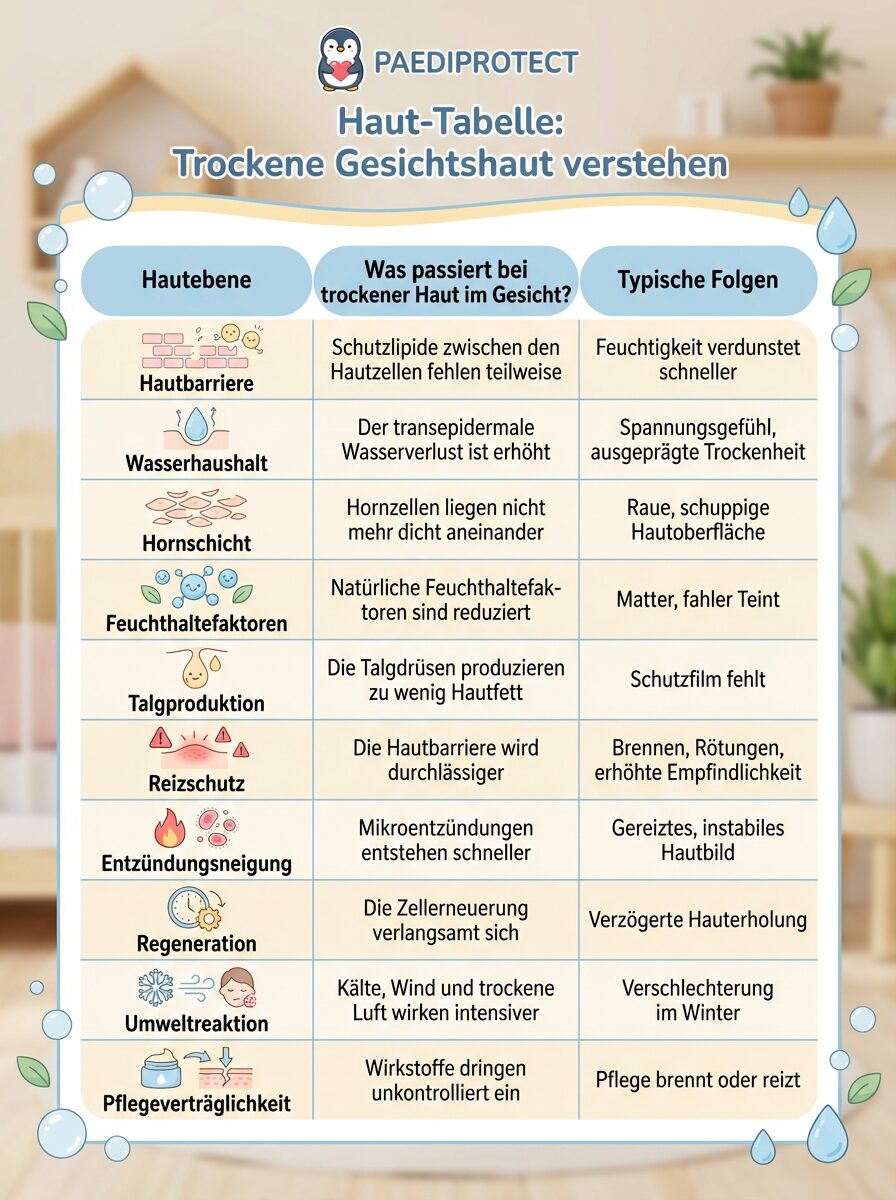 Trockene Haut Folgen