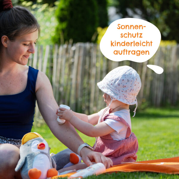 a roll-on with an orange lid