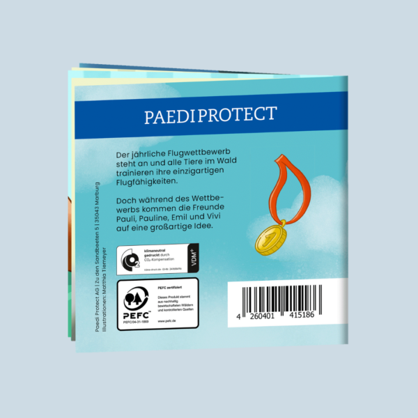 Das Produkt Rückseite des Pauli-Büchleins 