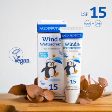 PAEDIPROTECT Wind und Wetter Creme mit natürlichen Inhaltsstoffen