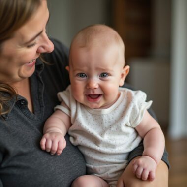 Babyhaut richtig pflegen – Tipps für gesunde und geschützte Haut! 1 Mutter pflegt liebevoll die zarte Haut ihres Babys